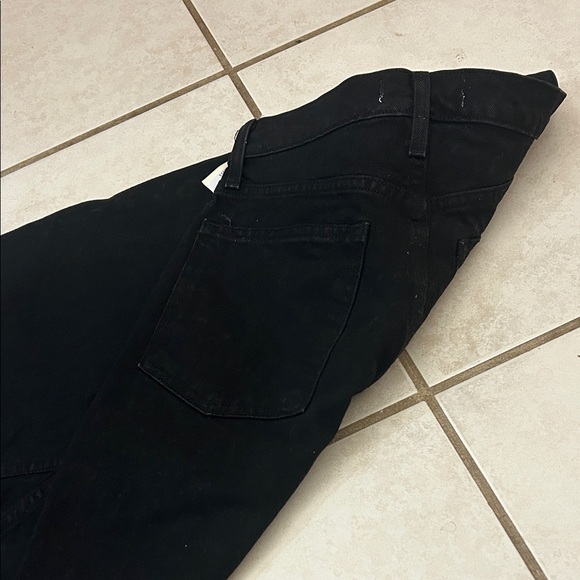 Abercrombie & Fitch Women's High Rise Black Jeans - Picture 3 of 4